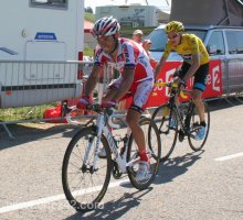 Joaquim Rodriguez et Chris Froome, Tour de France, Annecy au Semnoz 2013