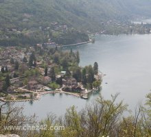 View of Talloires Bay from the Roc de Chère