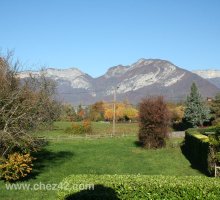 chez42, vue nord depuis la chambre principale