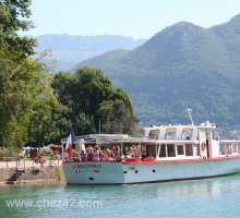 Bateau omnibus, Annecy, Lac d'Annecy