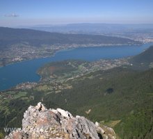 View from the summit of Lanfonnet