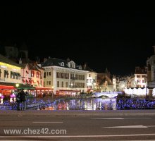 La vieille ville d'Annecy à Noël