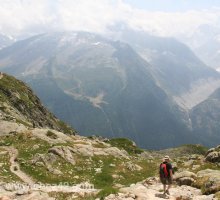 Randonnée vers le Lac Blanc, Chamonix