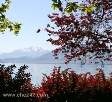 Sailing on Lake Annecy