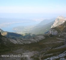 Climbing the Tournette, Lake Annecy