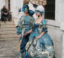 Le carnaval Vénitien, la vieille ville Annecy, Place Saint-François de sales, Annecy