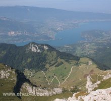 Hiking on the Tournette mountain