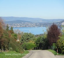 View of Lake Annecy from Saint-Jorioz