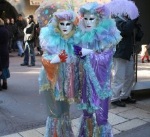 The Venetian Carnival, old town Annecy