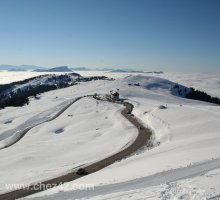 The Semnoz in winter